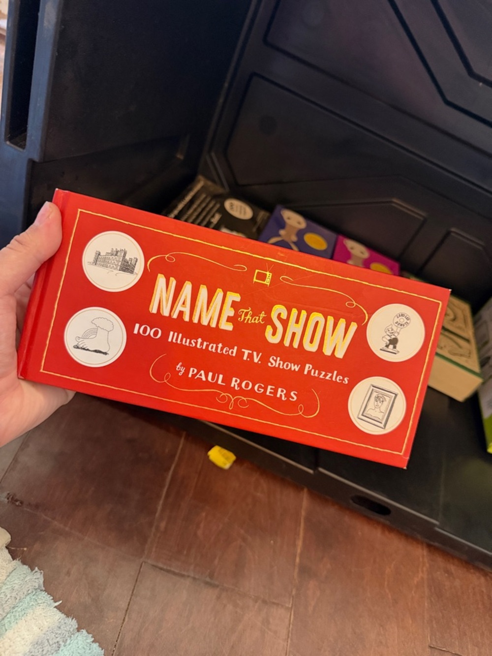 Name That Show Vintage Puzzle Book - Red